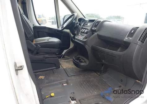 2017 Ram Promaster 2500 High Roof 159 Wb from USA, damaged, VIN 3C6TRVDG3HE519156